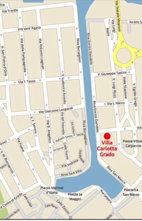 Villa Carlotta Grado Zewnętrze zdjęcie